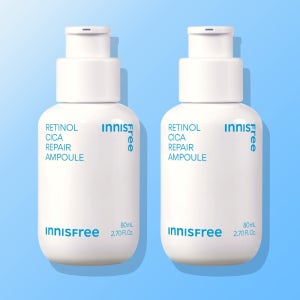 [더블구성] 이니스프리 레티놀 시카 흔적 앰플 / 트러블 모공 색소침착 저자극 80ml, 2개