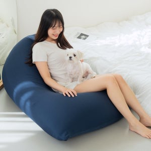 국내생산 빈백 대형 프리미엄 EPP 소파 딥네이비