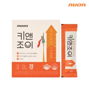 [홈쇼핑 최초 런칭] (소비기한 27.04.23) 뉴온 유산균발효굴추출물 원조 키앤조이 4주분(28포) 식약처 키성장 기능성 인정 FGO 젤리스틱 가바
