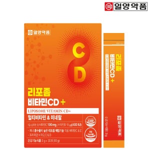 일양약품 리포좀 비타민 CD 멀티비타민 식약처 HACCP 인증 스틱 30포, 1개