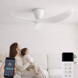 IOT 에어룩스 울트라 실링팬 52 스노우화이트 리모컨포함 천장형선풍기