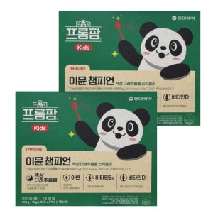동아제약 프롬팜 이뮨 챔피언 키즈 30포 2박스
