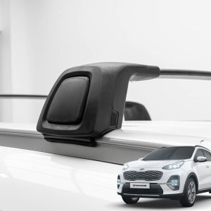 스포티지 더볼드 순정형 가로바 루프랙 에어로바 플러쉬레일용