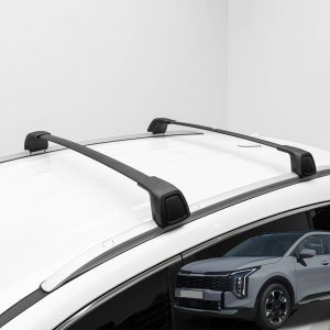 더뉴 스포티지 NQ5 순정형 가로바 루프랙 에어로바 플러쉬레일용