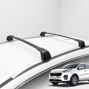 스포티지 QL 순정형 가로바 루프랙 에어로바 플러쉬레일용