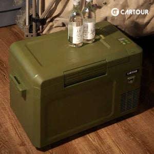 카투어 냉장고 KP25 차량용 휴대용 캠핑 이동식 냉동고 국내 A/S 25L