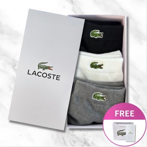 [추석선물] 백화점 라코스테 25FW 양말 단품 선물세트 포장 발목 중목 명절 생일 감사 선물