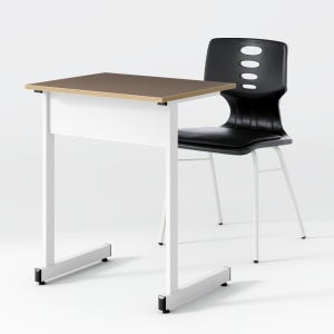 학원 책상 의자 세트 202 DESK + CHAIR 세트 600x400mm