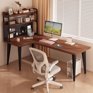 ㄱ자 원목 책상 데스크 L형 L자형 기억자 모서리 테이블