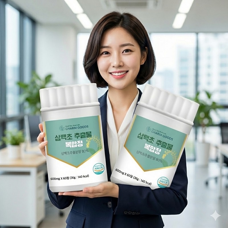 해썹 국내산 삼백초 <b>추출물</b> 60정 2통