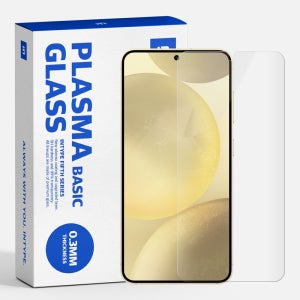 지문인식 방탄 강화유리 액정보호필름 갤럭시S24, 2매입