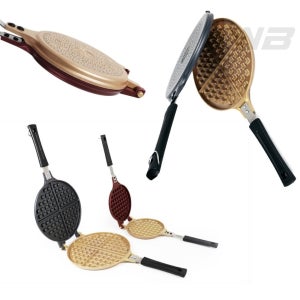 와볼샵 IH 와플팬 미니/점보 인덕션 호환 후라이팬 분리세척 90도열림 프라이팬 간식