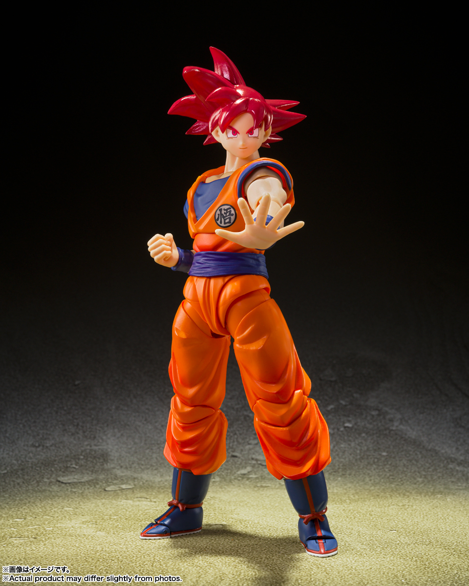 [반다이 일본판] S.H.Figuarts 드래곤볼 피규어 슈퍼사이어인 갓 손오공