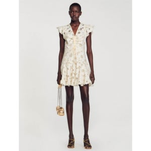 (36 바로배송) SANDRO 데이지 스트링 원피스