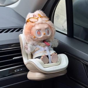 라부부 카시트 차량용 자동차 인형 꾸미기