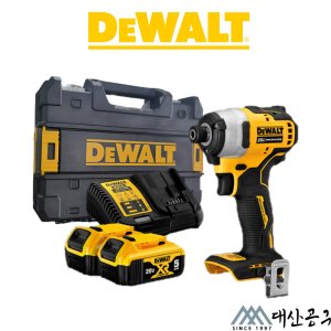 디월트 DCF809P2 20V 충전 임팩트 드라이버 5.0Ah 배터리 2개 세트 임팩드릴