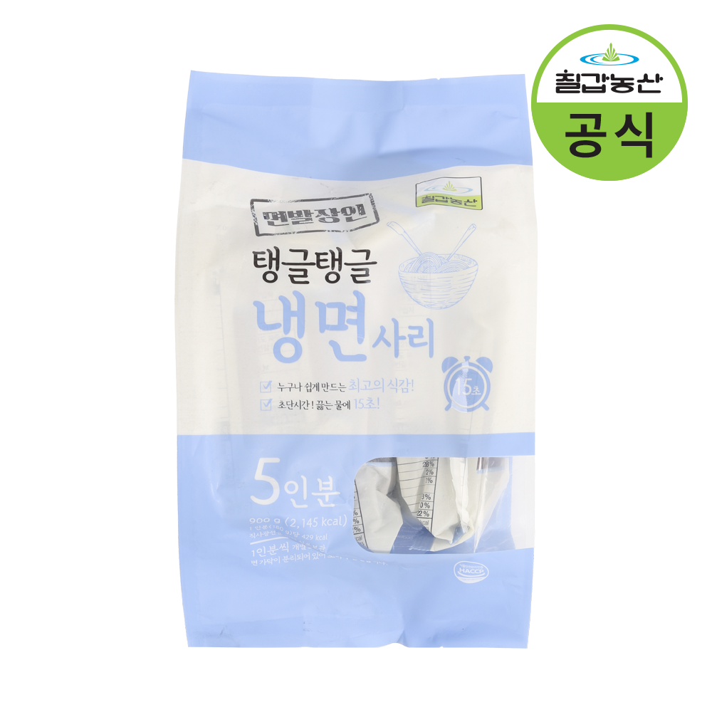 탱글탱글 냉면사리 제품 이미지