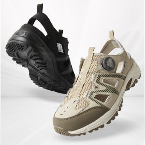 뱅가드 재핏 남성 다이얼 메쉬 트레킹화 샌들 트레킹슈즈 계곡 물놀이 블랙
