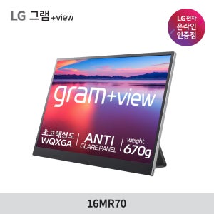 LG 그램 플러스뷰 휴대용 서브 모니터 40.6cm(16인치)