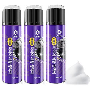 제일 타이어 세정제 광택제 클리너 갈변제거 코팅제 500ml, 3개