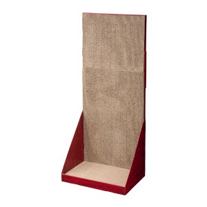 (하네스 증정) 가리가리 고양이 스크래쳐 플러스 와이드 레드