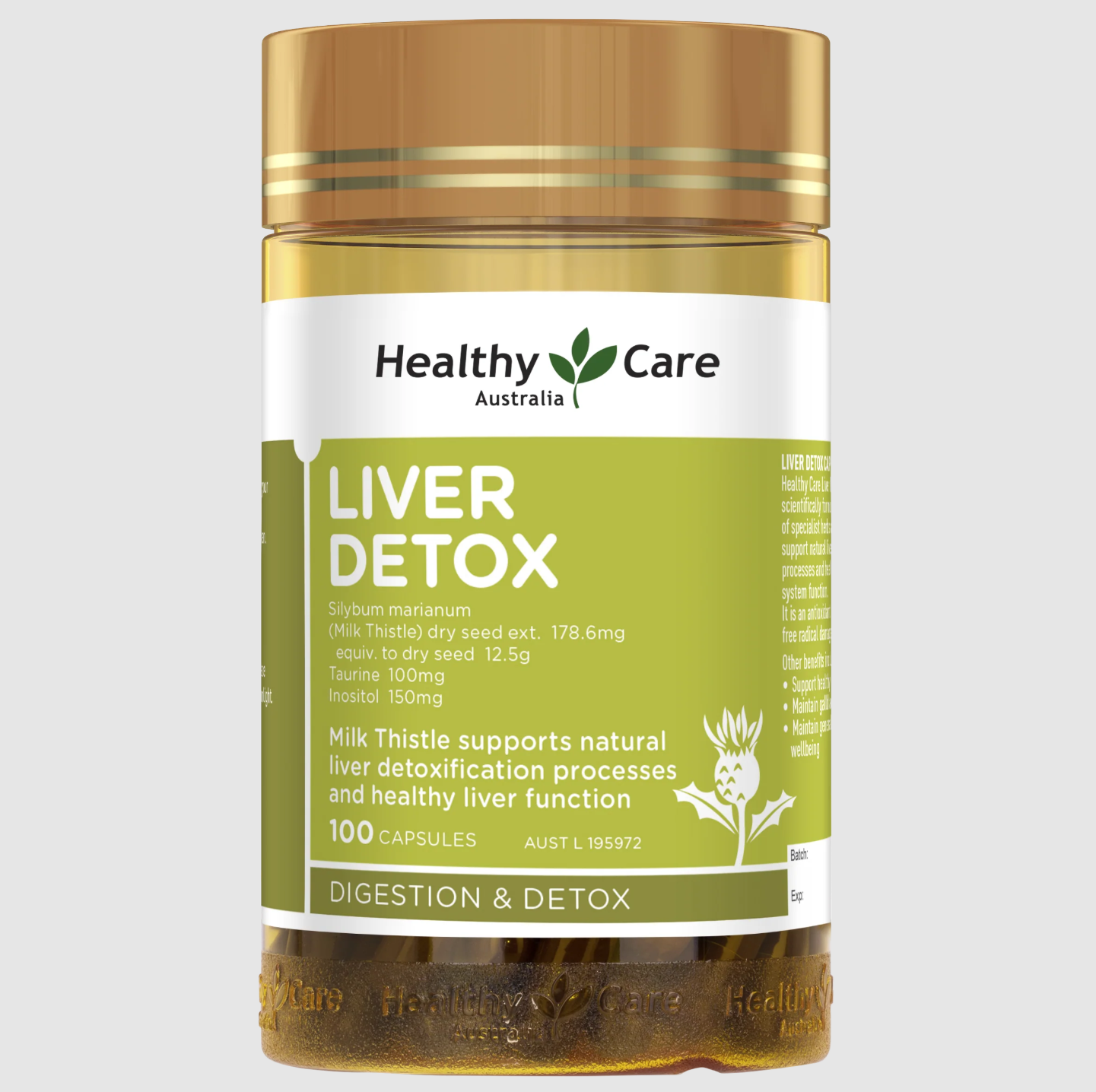 헬씨케어 <b>리버디톡스</b> 100캡슐