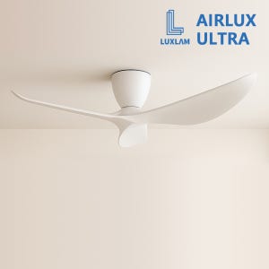 에어룩스 울트라 실링팬 136cm(54인치) BLDC 저소음 저전력 리모컨 스노우 화이트