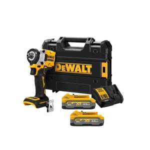 디월트 DCF922S2 충전 임팩트 렌치 컴팩트 1/2 20V 파워스택3.5A 2개