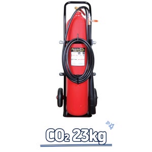CO2 소화기 23kg 핌코리아 50LBS 산업용 이산화탄소 가스소화기 유류화재 전기화재
