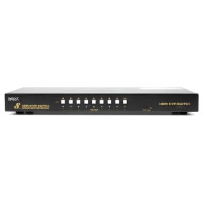 4K HDMI KVM 8포트 스위치 핫키지원 키보드 마우스 제어 NEXT-7208KVM