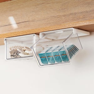 코지티 화장대 책상 수납정리함 상부장 하부장 히든 서랍 수납함 데스크테리어