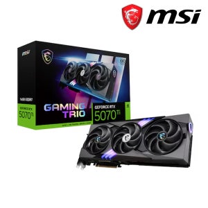 MSI 지포스 RTX 5070 Ti 게이밍 트리오 OC D7 16GB 트라이프로져4 VGA
