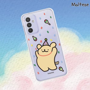 갤럭시퀀텀2 A826 몰티즈 추카포카 아기리트리버 케이스