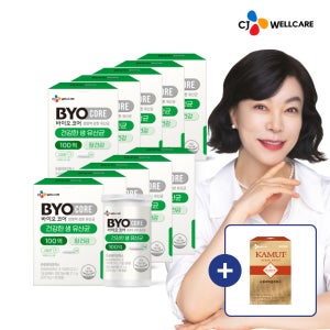 CJ 바이오코어 건강한 생유산균 100억 보장 고함량유산균 캡슐형 30캡슐, 10개