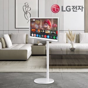 LG전자 27인치(68.6cm) 스마트 TV 모니터 이동형 스탠드 엘탠바이미 룸앤티비