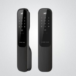 현대 현관문 즉시잠김 도어락 손잡이 번호키 카드키 아파트 빌라 설치 HDL-A1001