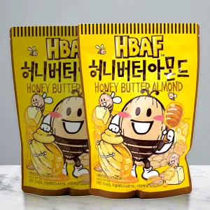 HBAF 바프 허니 버터 아몬드 대용량 코스트코 500g, 2개