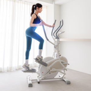 멜킨 일립티컬 스윙업 걷기 운동 2in1 가정용 천국의계단 헬스 실내 유산소 기구