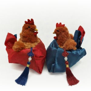 [KC인증] 빌리네집 닭인형 결혼식 닭 날리기 닭인형 싸는 보자기