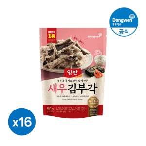 동원 양반 새우김부각 50g, 16개