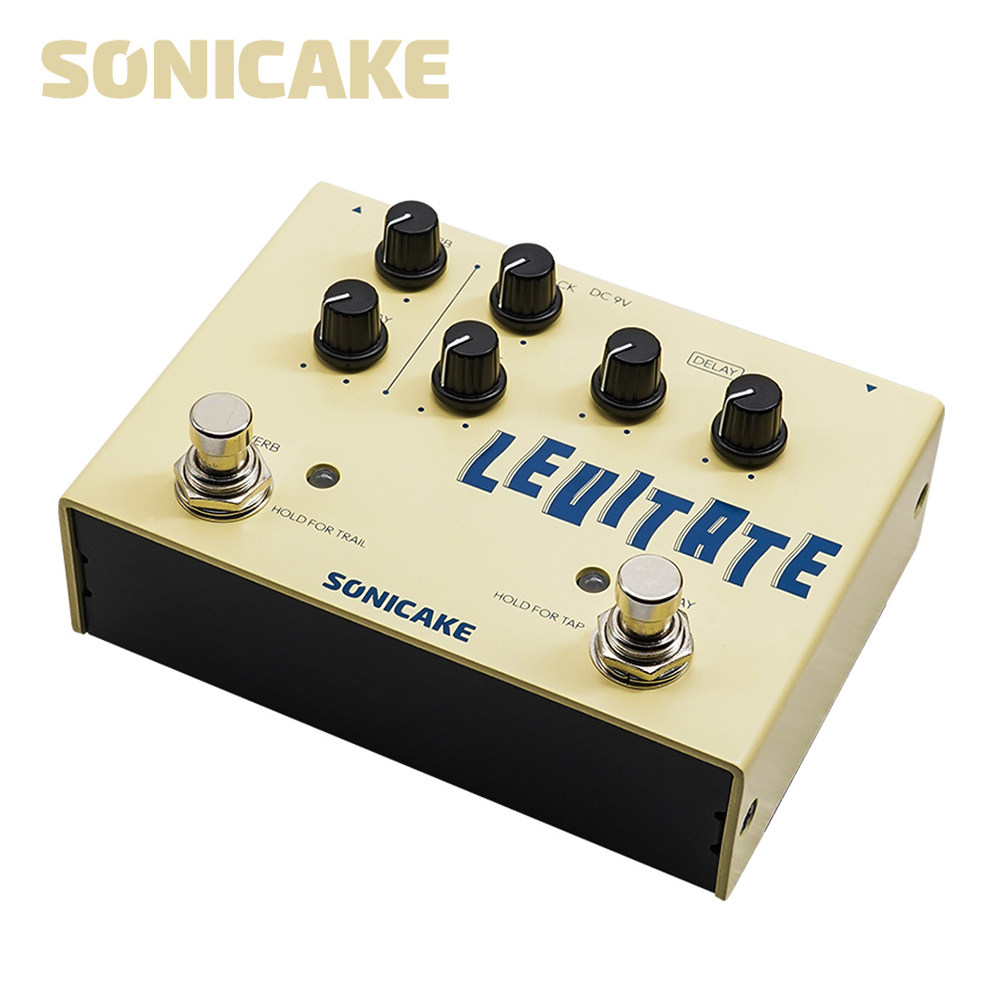 Native Instruments Sonicake Levitate 소니케이크 딜레이 + 리버브 듀얼 이펙터 페달