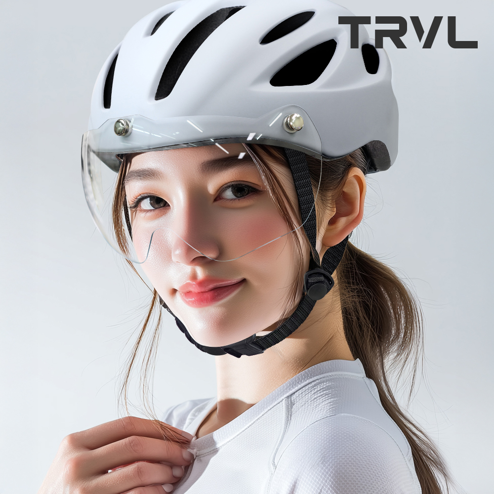 트레벨로 비젠트 변색 고글 자전거헬멧 주야간겸용 아시안핏 안경착용가능