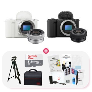 소니 ZV-E10M2K(16-50mm II KIT) 512GB 프리미엄 13종 패키지