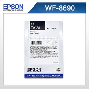 엡손 T01A1 T01A170 검정잉크 11500매 / WF-C8690 용