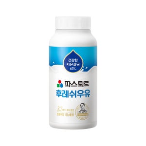 파스퇴르 저온살균 후레쉬 냉장우유 180ml, 1개