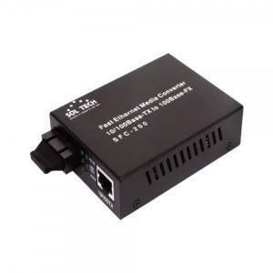 솔텍 A 광컨버터 ST SC 싱글모드 WDM방식 1코어 100Mbps 1포트 UTP 광랜 장거리 인터넷망 장비