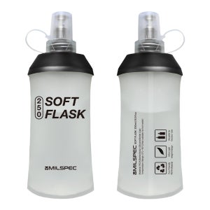 밀스펙 소프트 플라스크 스포츠 등산 러닝 물병 물통 250ml
