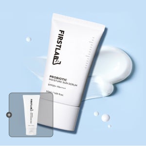 퍼스트랩 프로바이오틱 프리미엄 모이스처 선세럼 50ml + 딥 클렌징폼 140ml 세트