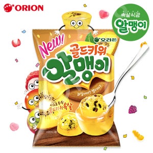오리온 마이구미 골드키위알맹이 외 5종 학생 직장인 단체간식 알맹이젤리