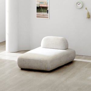 피에르 모듈 1인 카우치 조야 아쿠아텍스 패브릭 소파